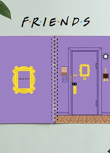 Friends Dizi Defter 