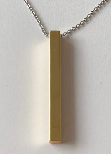 Gold Çubuk Zincir Kolye