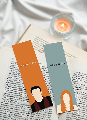 Beden Renk Friends 10 Adet Kitap Ayraç Seti