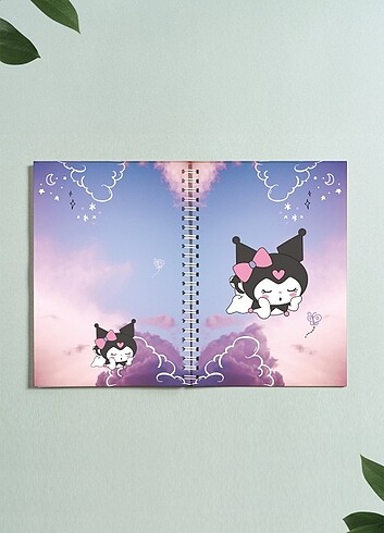 Sanrio Kuromi Anime Defter 