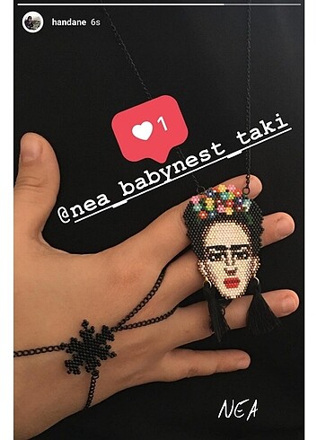  Beden çeşitli Renk Frida Miyuki Kolye/Broş