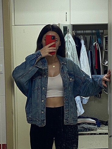 l Beden stradivarius oversize kot ceket