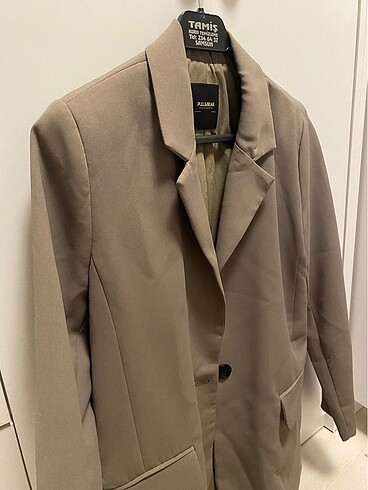 l Beden haki Renk Blazer ceket