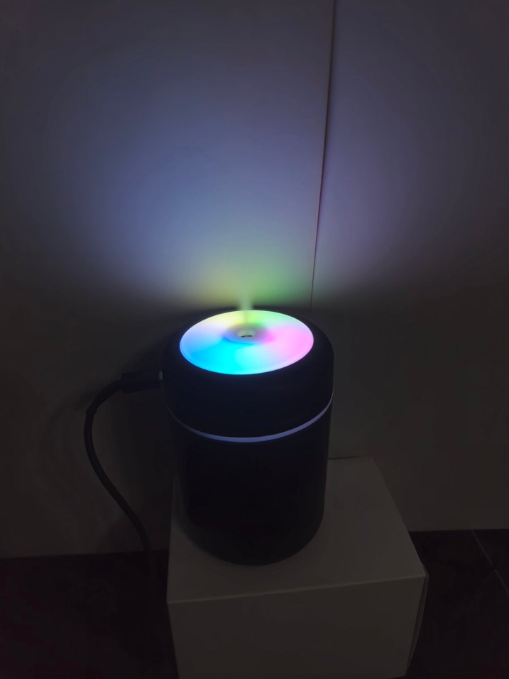 USB Siyah Hava Temizleyici ve Nemlendirici - Görsel 4