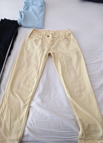 9 Yaş Beden sarı Renk Pantolon 