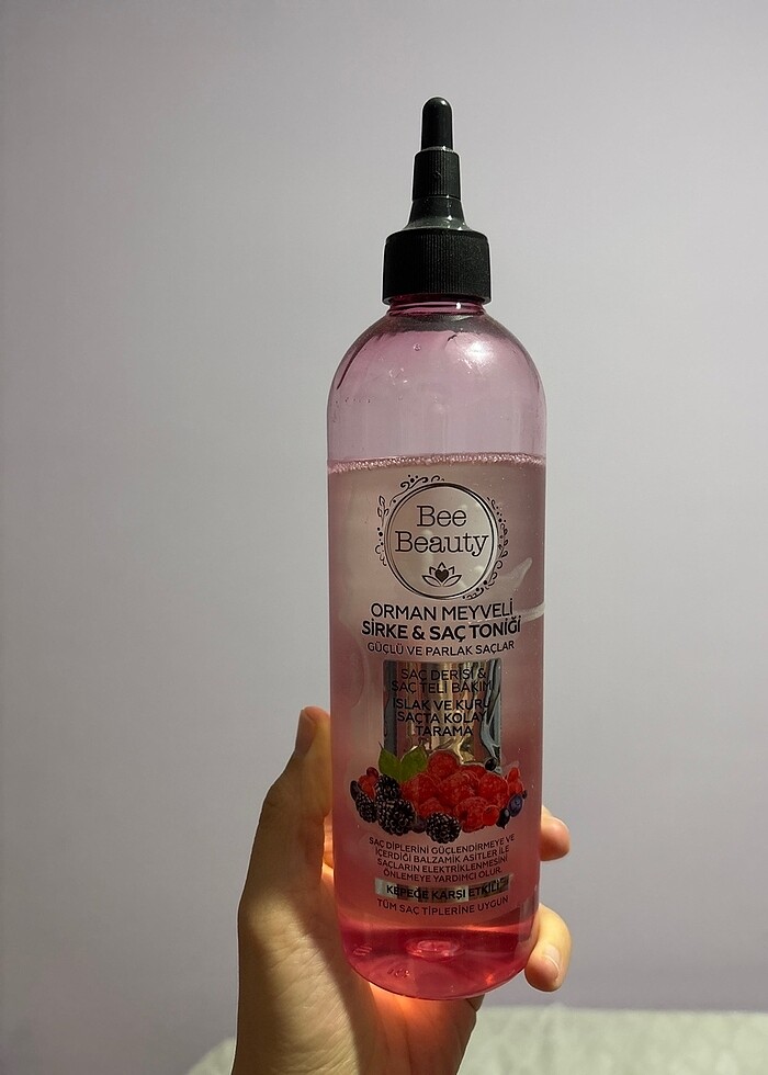 Frambuazlı saç toniği - Görsel 3