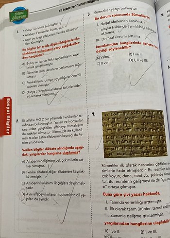 Dinamo Sosyal Bilgiler Soru Bankası 7. Sınıf - Görsel 2