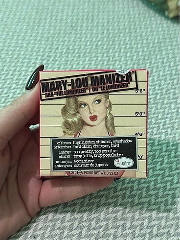 Mary-Lou Manizer Highlighter The Balm