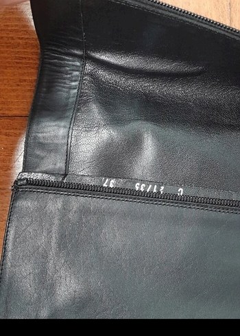 Siyah Nakışlı Deri Dizüstü Topuklu Çizme - Görsel 5