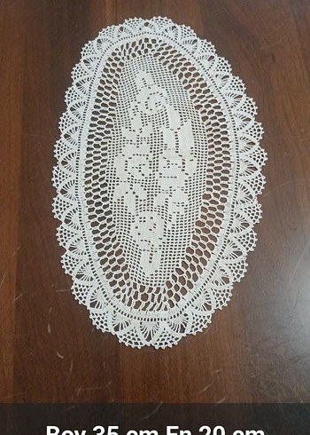 Dantel fiskos ve peçeteler - Görsel 11