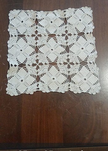 Dantel fiskos ve peçeteler - Görsel 4