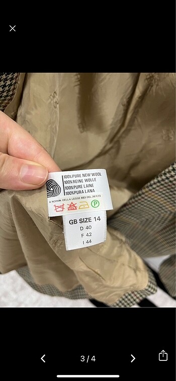 m Beden camel Renk Blazer ceket