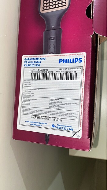 Beden Renk Philips Saç Şekillendirici Set