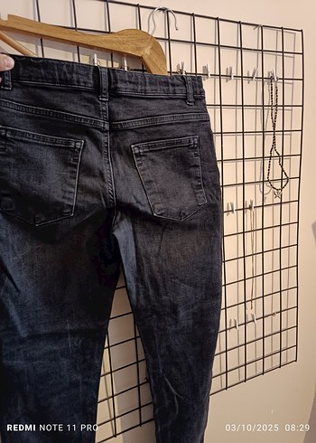 10 Yaş Beden Çocuk Denim Midi Boy Kot Pantolon