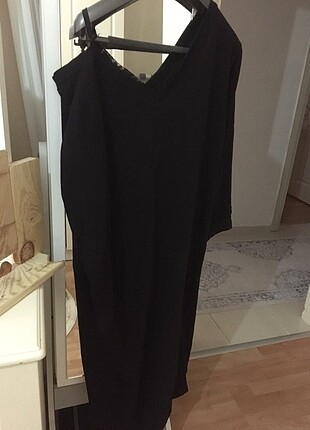 Trendyol & Milla Siyah penye elbise