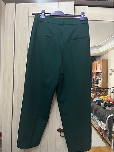 Diğer Yeşil Kumaş Pantolon