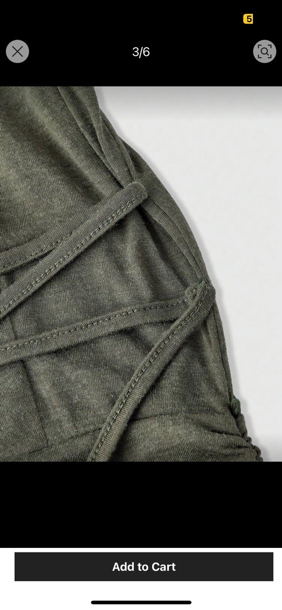 Drapeli Mini Elbise - Görsel 3