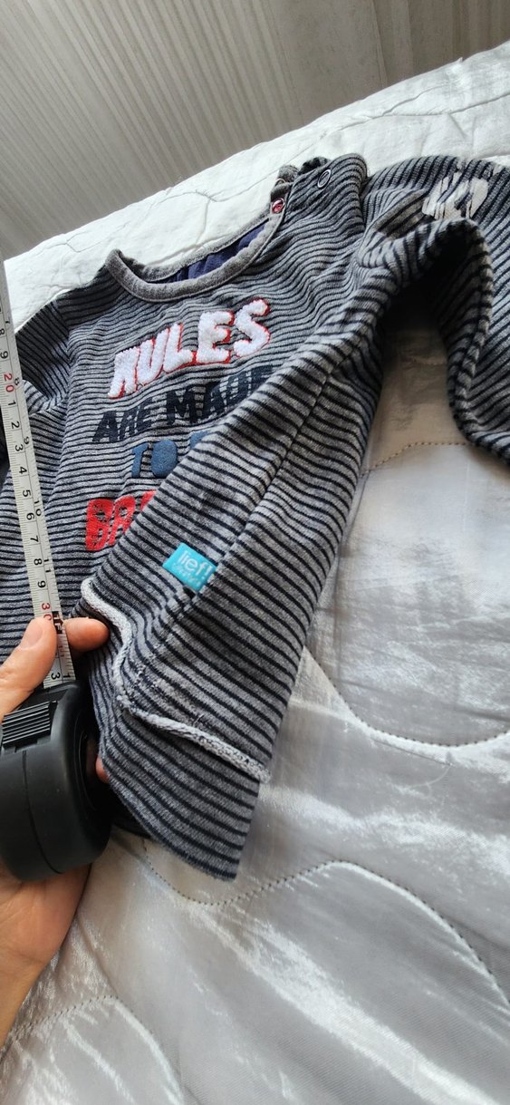 Gri Erkek Çocuk Uzun Kollu Sweatshirt - Görsel 5