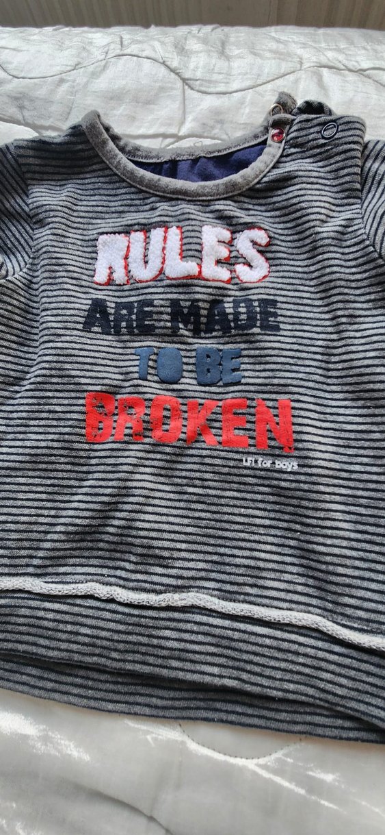 Gri Erkek Çocuk Uzun Kollu Sweatshirt - Görsel 2