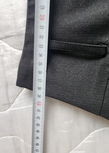 Siyah Pilili Midi Etek - Görsel 5