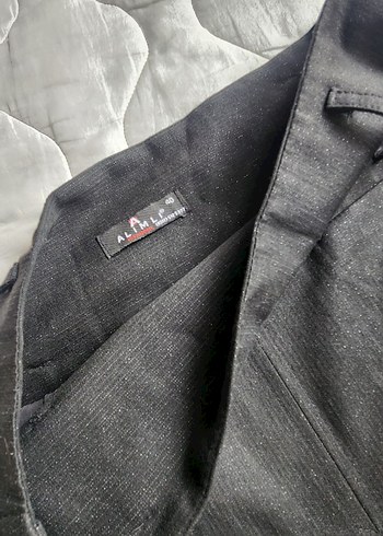 Siyah Pilili Midi Etek - Görsel 3