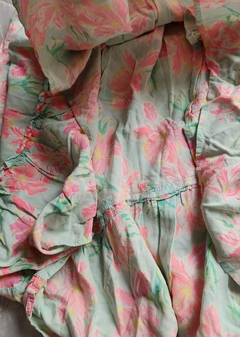 Bol Kesim Pastel Renkli Uzun Etek - Görsel 2