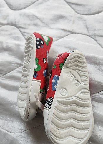 Kız Bebek Renkli İlk Adım Ayakkabısı - Görsel 6