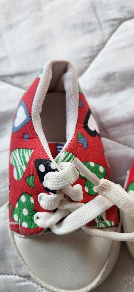 Kız Bebek Renkli İlk Adım Ayakkabısı - Görsel 2