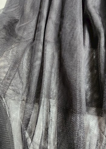 Uzun Pilili Siyah Gotik Etek - Görsel 3