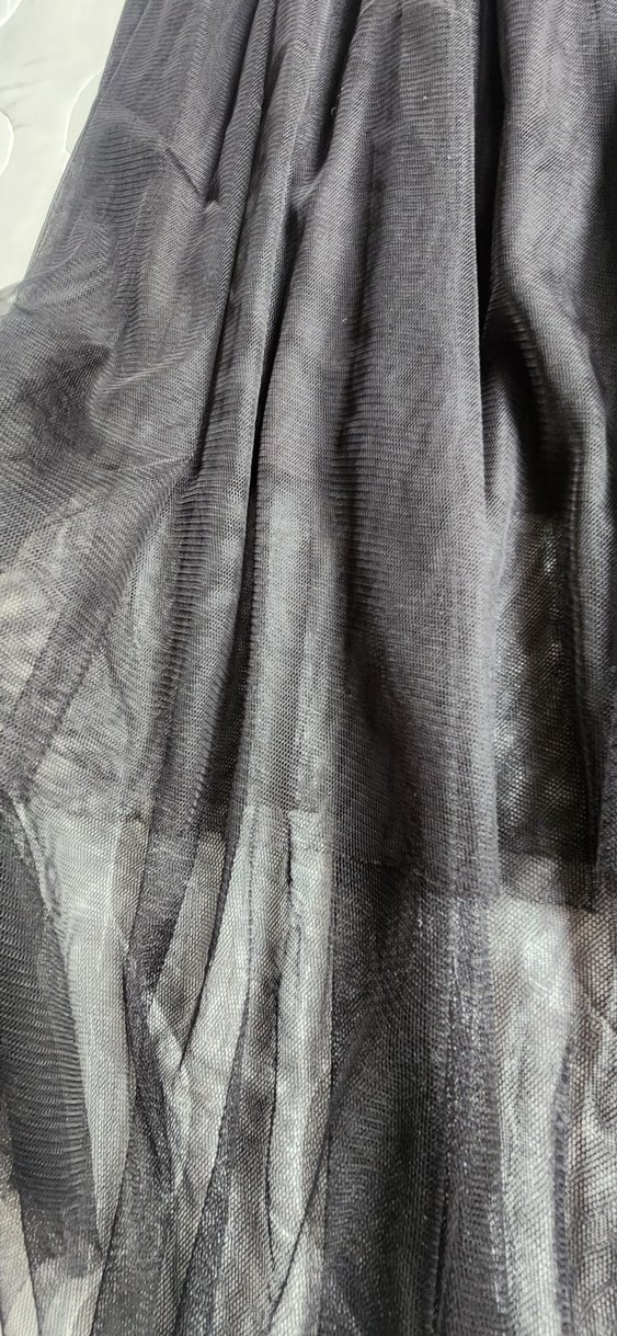 Uzun Pilili Siyah Gotik Etek - Görsel 3