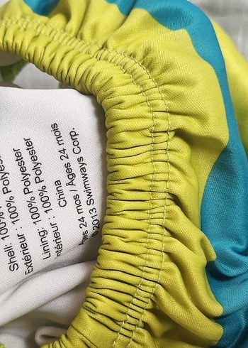 Çocuk Sarı Mavi Renkli mayo - Görsel 5