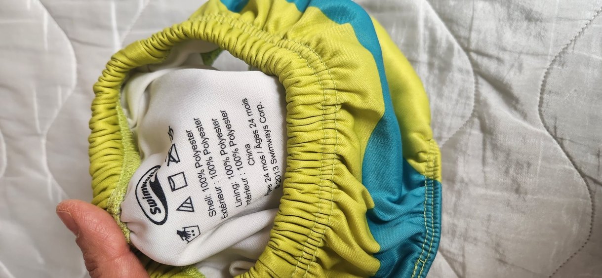 Çocuk Sarı Mavi Renkli mayo - Görsel 5