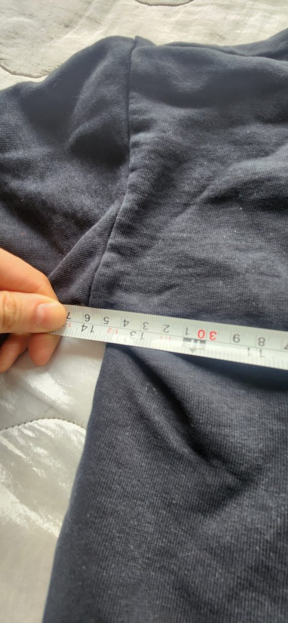 Erkek Çocuk Siyah Keten Sweatshirt - Görsel 4