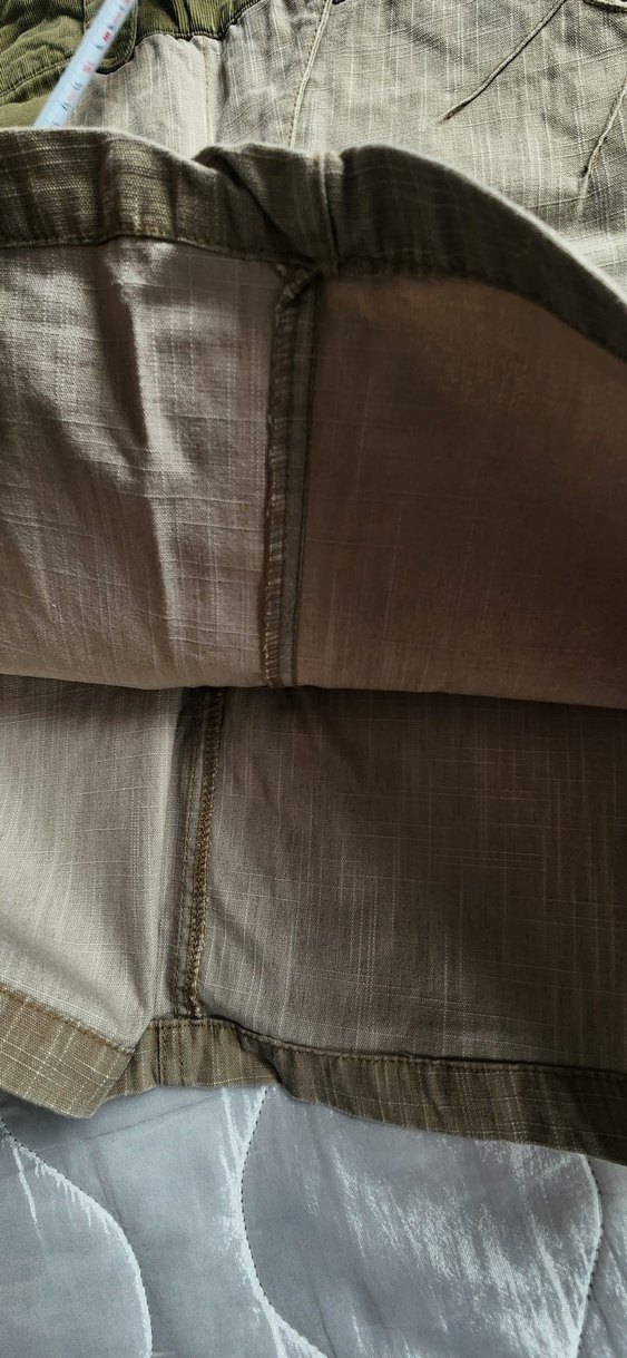 Kemerli Bej Midi Keten Kadın Etek - Görsel 5