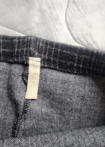 Gri Midi Kalem Etek - Görsel 4