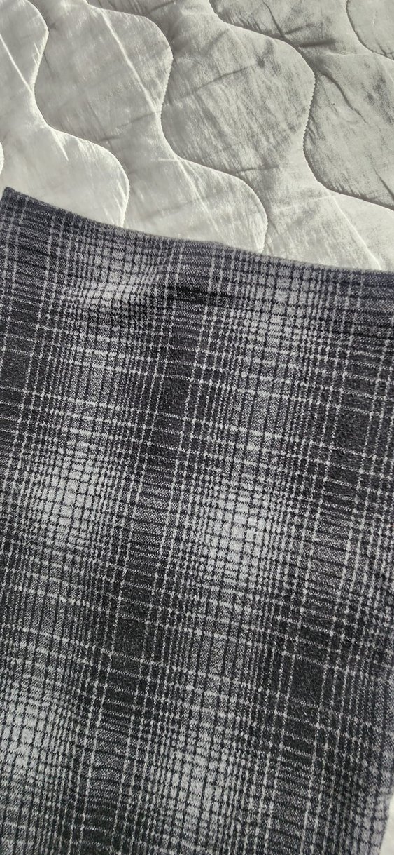 Gri Midi Kalem Etek - Görsel 2