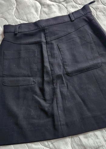 Siyah Kadın mini Etek - Görsel 4