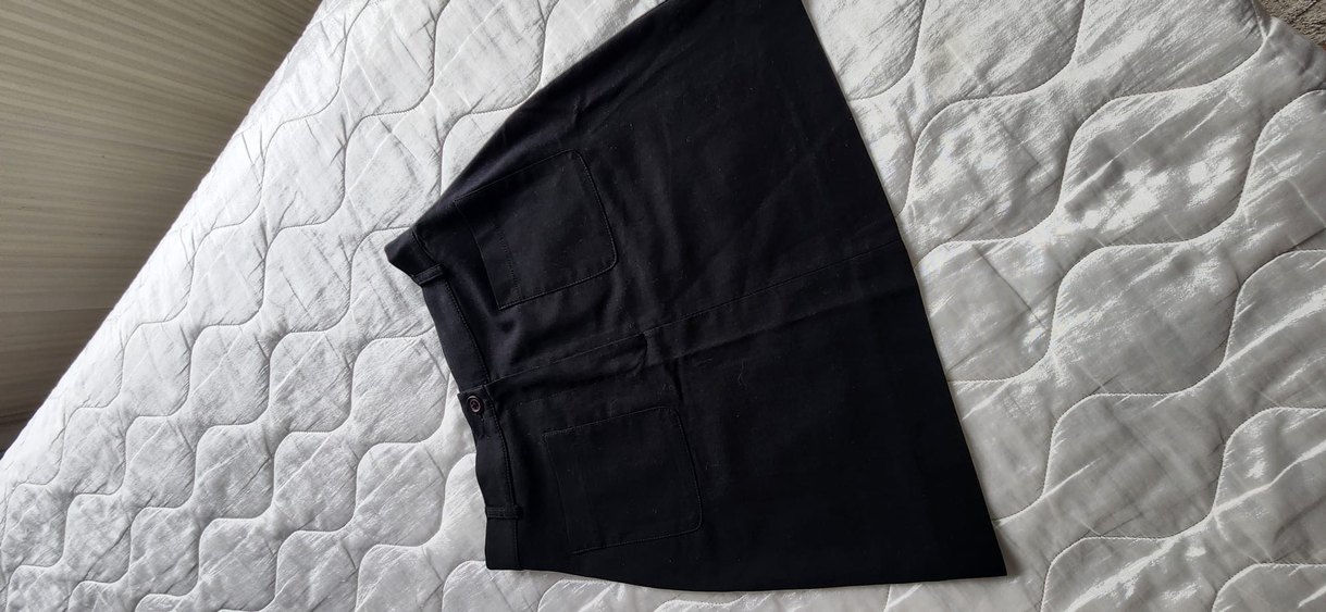 Siyah Kadın mini Etek - Görsel 5