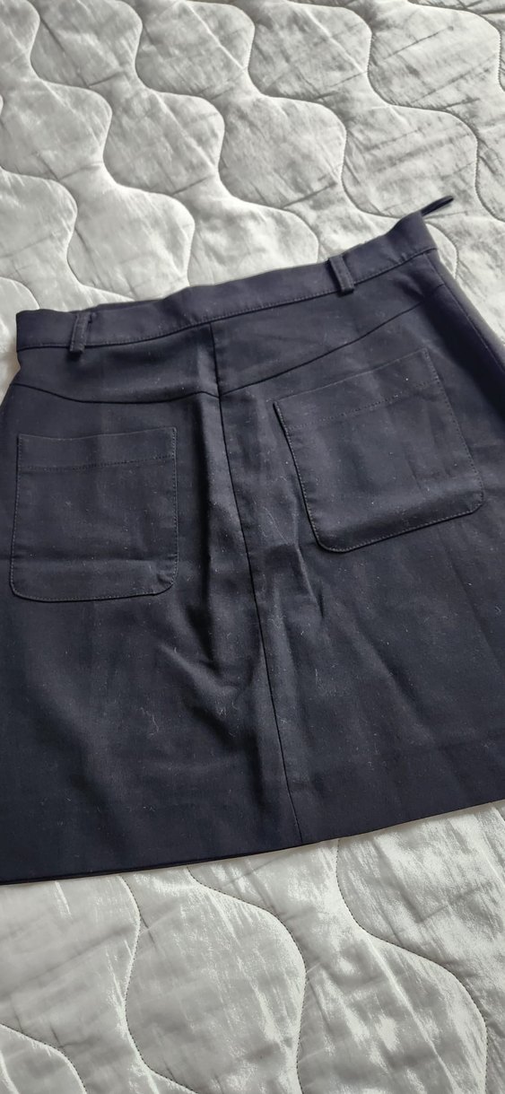 Siyah Kadın mini Etek - Görsel 4