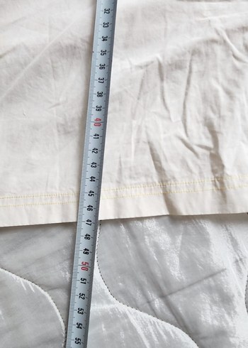 krem Keten Kadın Etek - Görsel 4