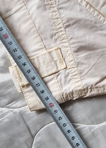 krem Keten Kadın Etek - Görsel 5