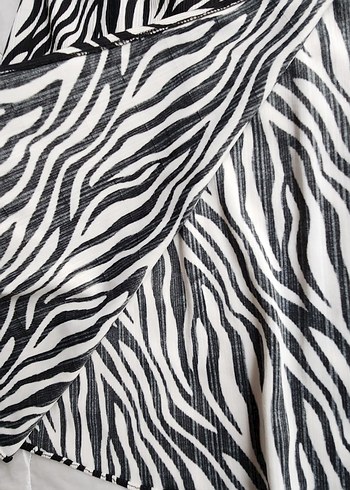 Zebra Desenli Pilili eyek - Görsel 6