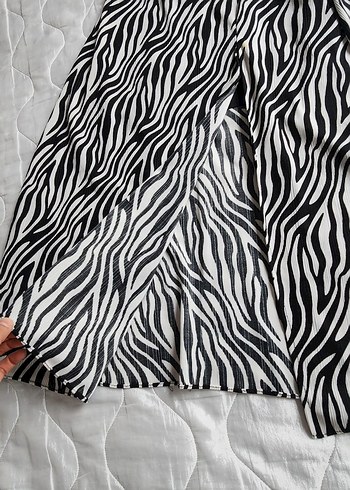 Zebra Desenli Pilili eyek - Görsel 7