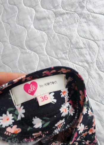 Çiçek Desenli Mini Etek - Görsel 7