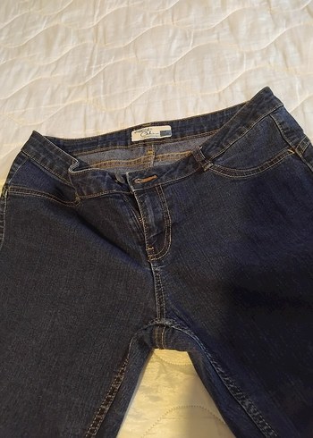 Lacivert Kadın Denim Pantolon - Görsel 3