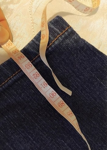 Lacivert Kadın Denim Pantolon - Görsel 6