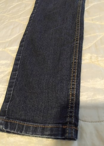 Lacivert Kadın Denim Pantolon - Görsel 2