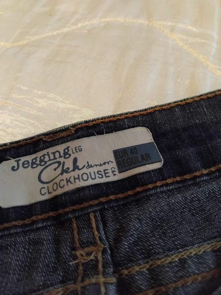 Lacivert Kadın Denim Pantolon - Görsel 4