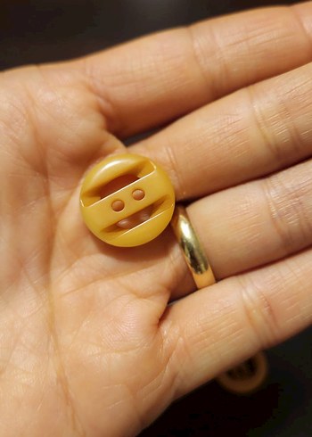 Sarı Yuvarlak Düğmeler Seti - Görsel 4