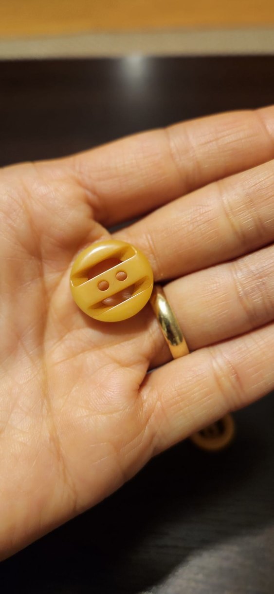 Sarı Yuvarlak Düğmeler Seti - Görsel 4